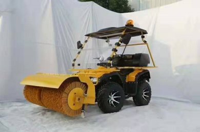 小型驾驶式扫雪车