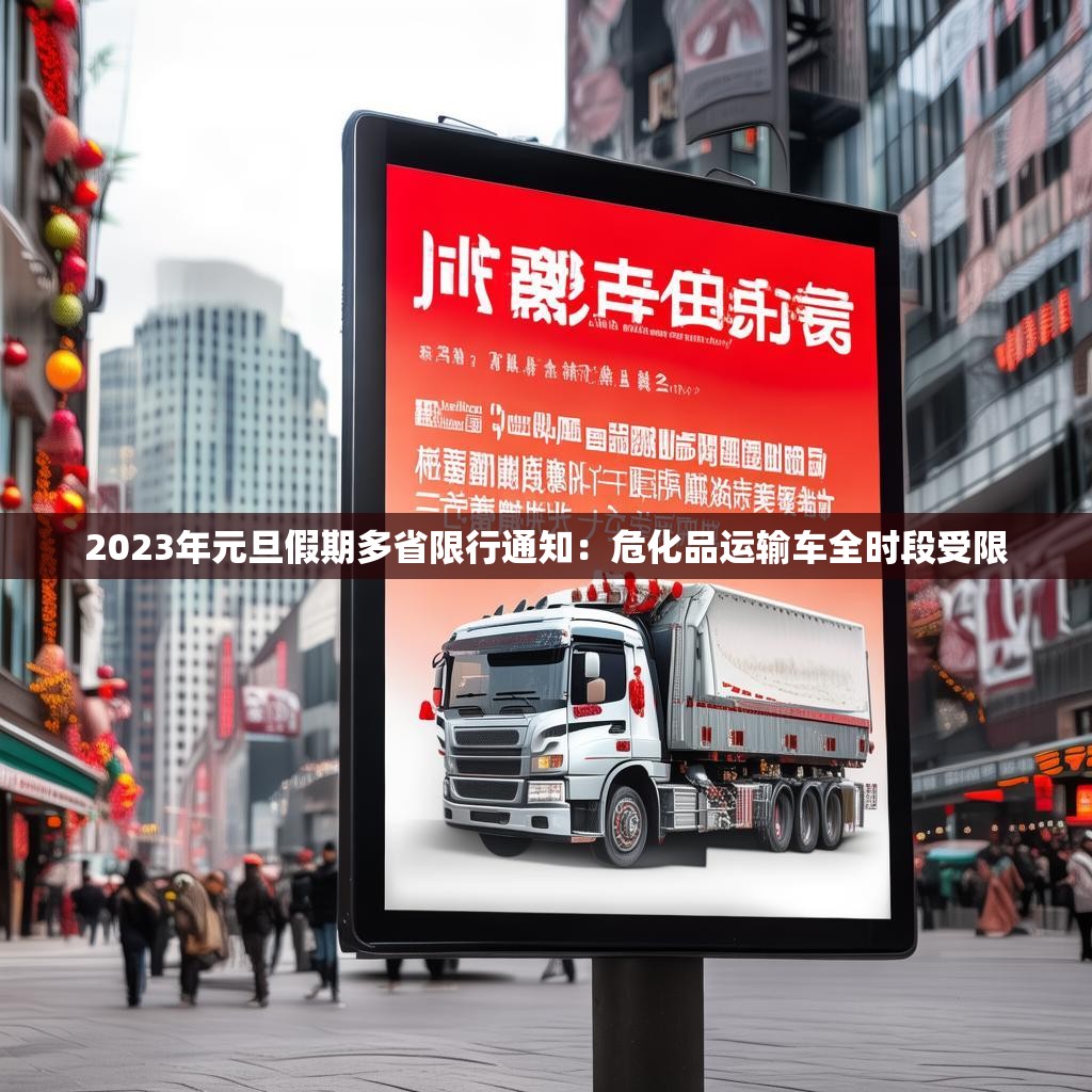 2023年元旦假期多省限行通知：危化品运输车全时段受限