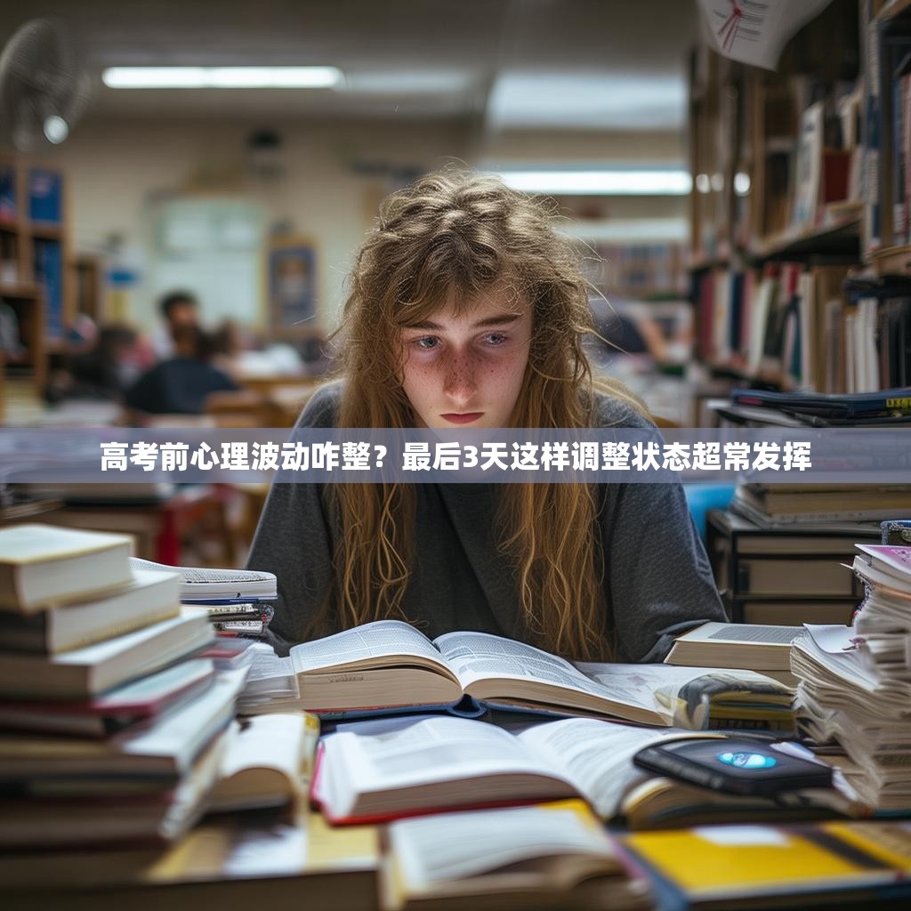 高考前心理波动咋整？最后3天这样调整状态超常发挥
