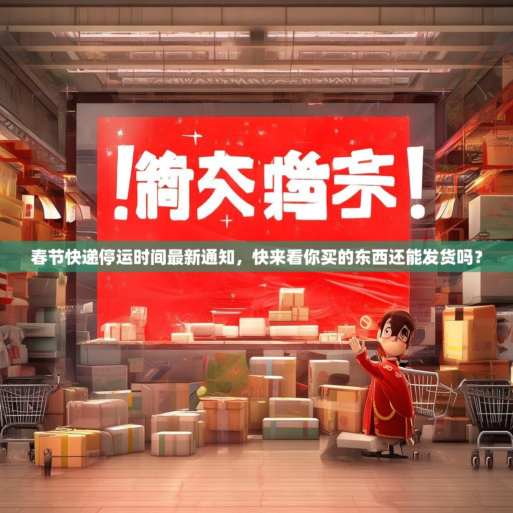 春节快递停运时间最新通知，快来看你买的东西还能发货吗？
