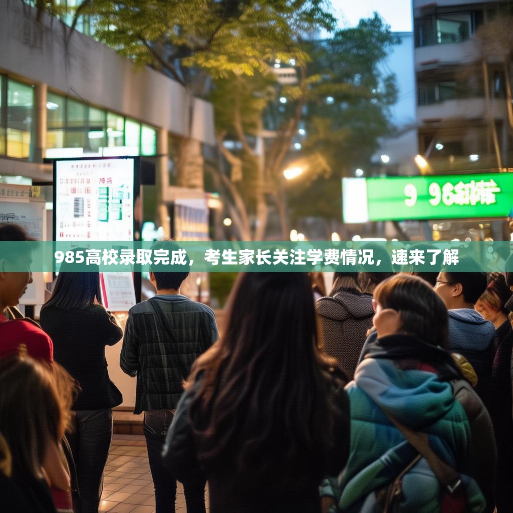 985高校录取完成,考生家长关注学费情况,速来了解