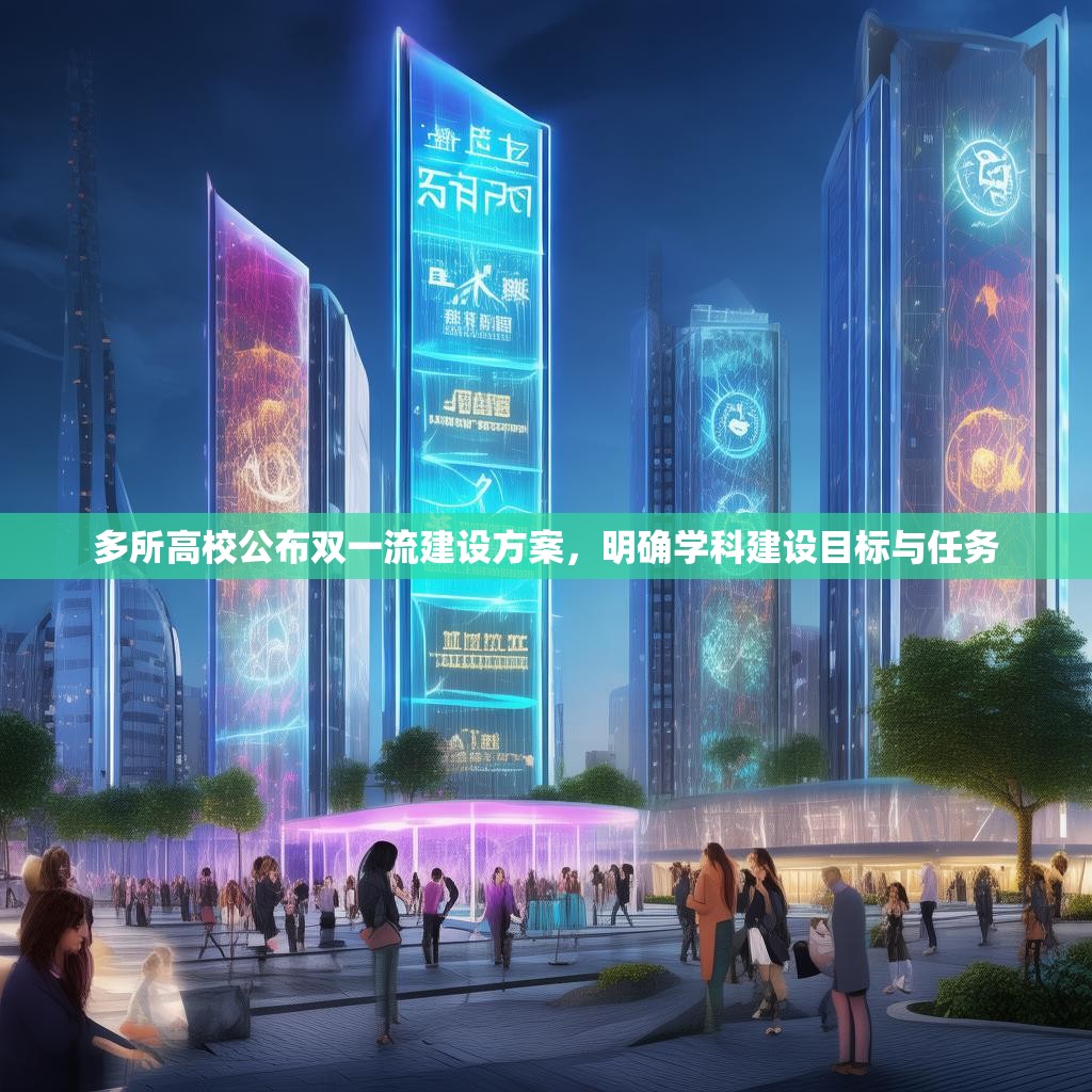多所高校公布双一流建设方案，明确学科建设目标与任务