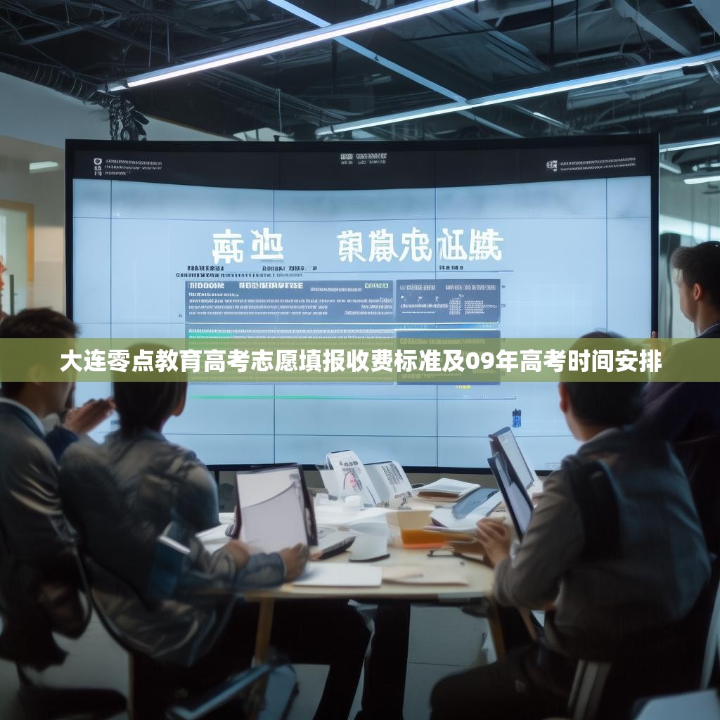 大连零点教育高考志愿填报收费标准及09年高考时间安排
