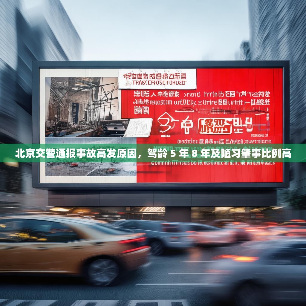 北京交警通报事故高发原因,驾龄 5 年 8 年及陋习肇事比例高