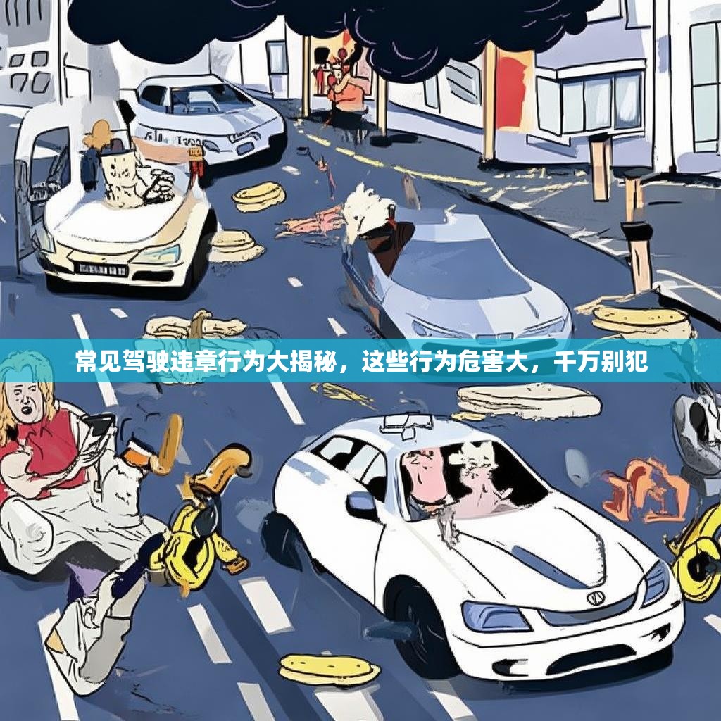常见驾驶违章行为大揭秘，这些行为危害大，千万别犯
