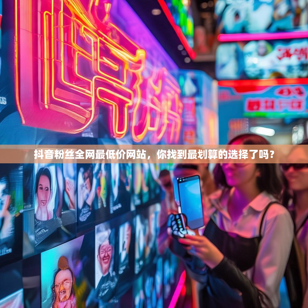 抖音粉丝全网最低价网站，你找到最划算的选择了吗？