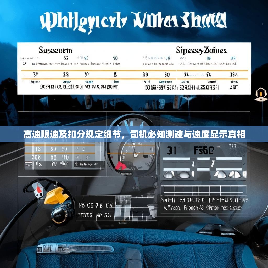 高速限速及扣分规定细节，司机必知测速与速度显示真相