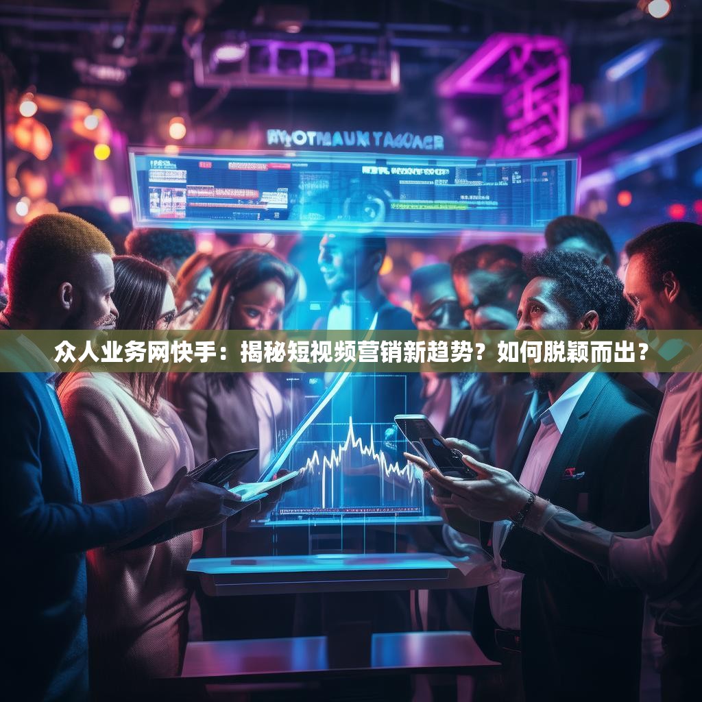众人业务网快手：揭秘短视频营销新趋势？如何脱颖而出？
