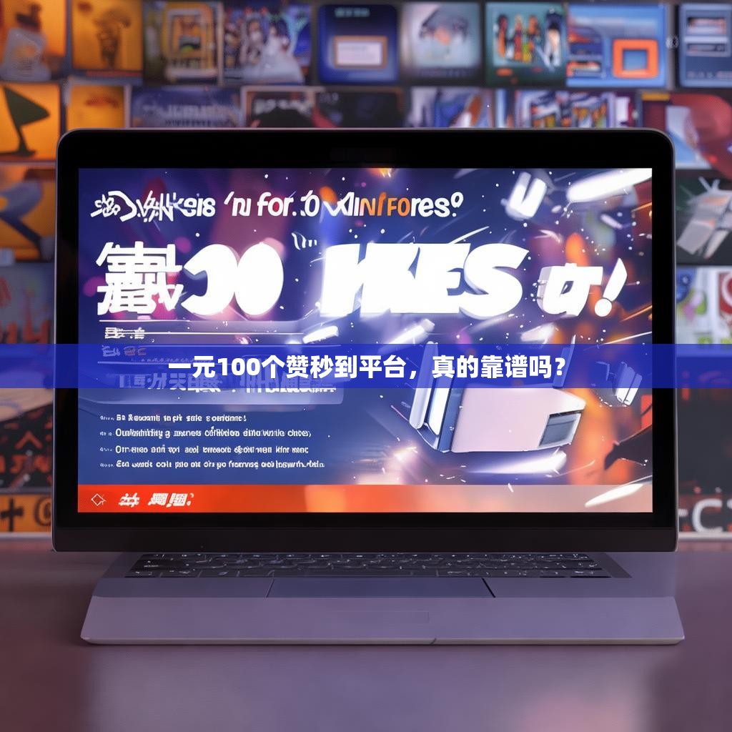 一元100个赞秒到平台,真的靠谱吗?