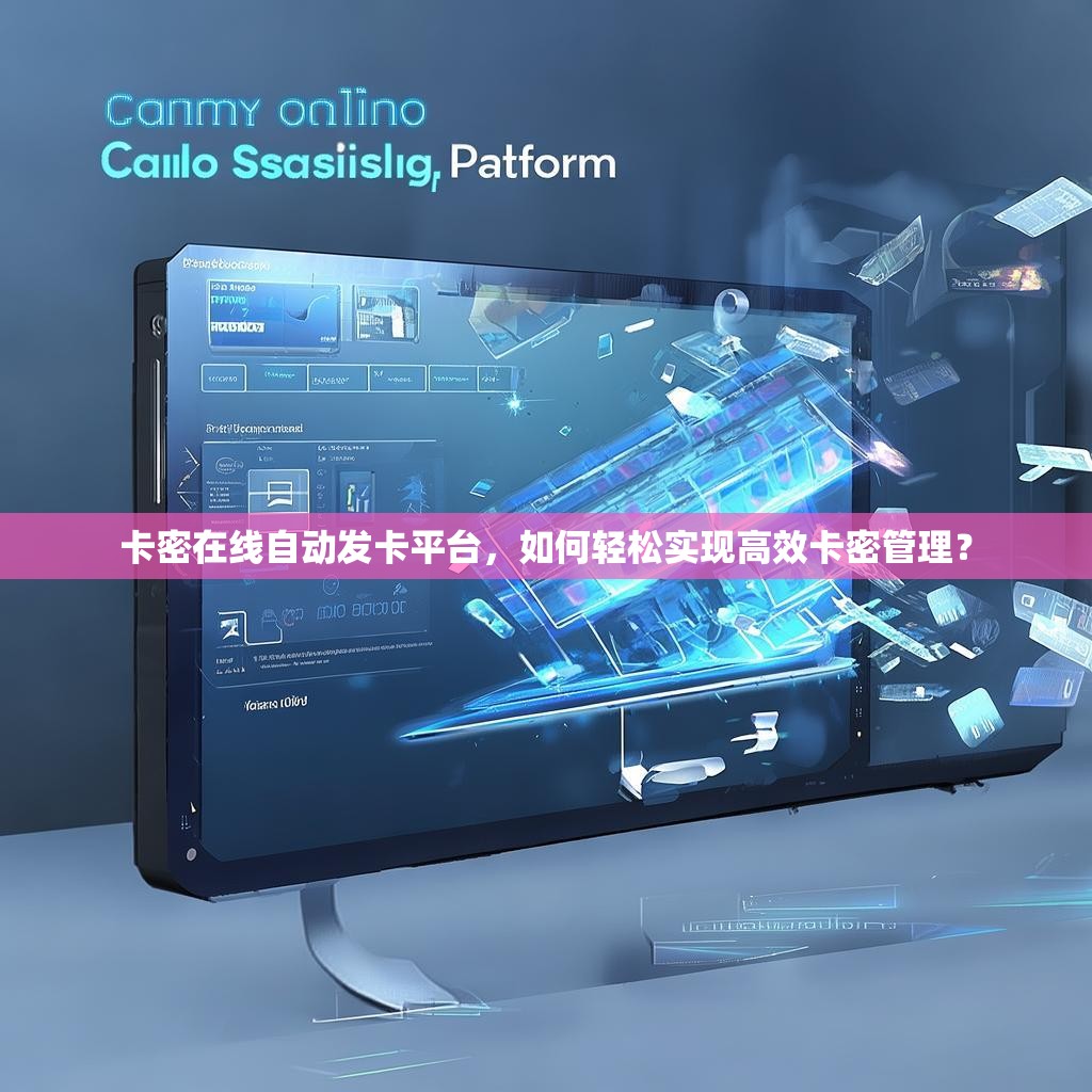 卡密在线自动发卡平台，如何轻松实现高效卡密管理？