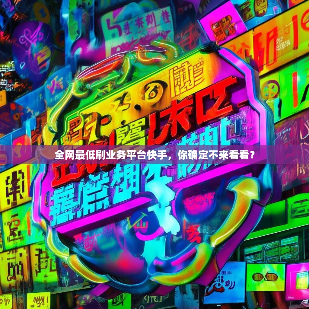 全网最低刷业务平台快手，你确定不来看看？